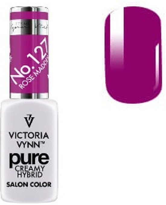 VICTORIA VYNNâ„¢ Gel Nagellak - Gel Polish - Pure Creamy Hybrid - 8 ml - Rose Madder - 127