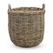 Kouboo 1060109 Rotan Kobo ronde opbergmand, grijs