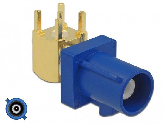Delock FAKRA C plug 90° PCB