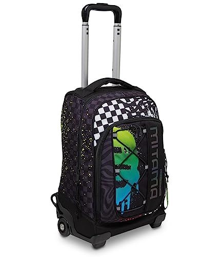 Mitama Trolley School DR.TROLLEY #BDBF - Fluo SPOTS, zwart