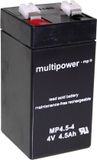 Multipower MP4,5-4 Loodaccu 4 V 4.5 Ah Loodvlies (AGM)