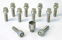 H&R Wielboutenset konisch M14x1.50 - Lengte 43mm - 10 stuks - incl. wielsloten