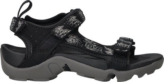 Teva C TANZA Unisex Sandalen - Zwart - Grijs