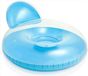 Intex Luchtbed/stoel met kussen 137x122cm - blauw