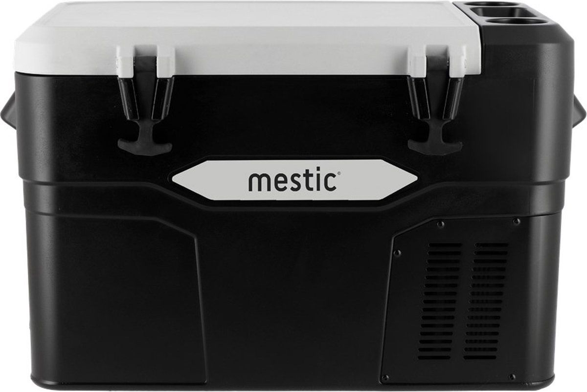 Mestic MCCA-42 AC/DC compressor koelbox - zwart/grijs