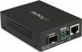 StarTech.com Gigabit ethernet glasvezel media converter met open SFP slot
