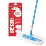 E-Cloth Flexi-Edge vloer- en wandstofzuiger, herbruikbare stofdweil voor vloerreiniging, vloerreiniger, ideaal voor harde woorden, tegels, laminaat en andere harde oppervlakken, 100 wasgarantie, 1