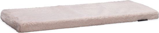 Beeztees Moza - Vensterbank Mat - Pluche - Roze - 65x27x3 cm