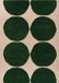 Marimekko Isot Kivet Green 132507 Tapis - 170 x 240 cm - Laine - Vert