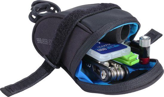 BBB Cycling Speedpack CO2 BSB-58 Zadeltas - Racefiets & Mountainbike - 0.36L - Zwart - Incl. Gereedschap & CO2 Pomp