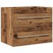 vidaXL Wastafelmeubel 60x38,5x48 cm spaanplaat oud hout