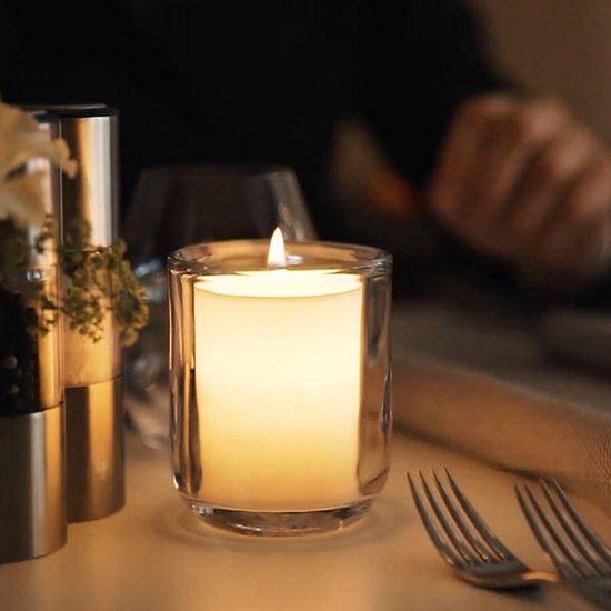 Bolsius Relight refill kaarsen glas moods 88/71 - 6 stuks