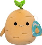 Squishmallows Originals, 20 cm, gebruinde ginseng, ultrazacht pluche, officieel Kellytoy