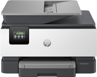 HP HP OfficeJet Pro 9120e All-in-One printer, Kleur, Printer voor Kleine en middelgrote ondernemingen, Printen, kopi&#235;ren, scannen, faxen, HP+; geschikt voor HP Instant Ink; printen vanaf telefoon of tablet; touchscreen; Smart Advance Scan; instant papier; USB-poort voorzijde; dubbelzijdig printen; dubbelzijdig scannen; automatische documentinvoer; faxen