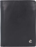Esquire Harry portemonnee leer 9,3 cm - Mannen - Staand formaat - Zwart