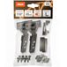 blum 2x meubelscharnier CLIP top BLUMOTION 110° I soft-close potscharnier 35 mm I afzonderlijk te monteren CLIP kruismontageplaat, 0 mm afstand | 3D frontinstelling | Onyx | opliggend