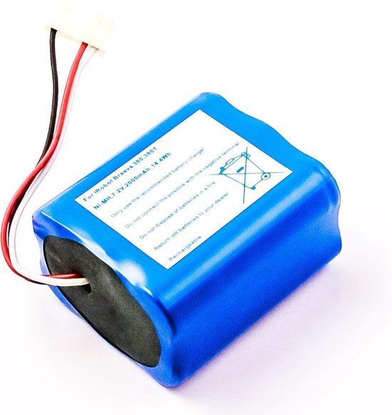 MicroBattery MBVC0005 Nikkel Metaal Hydride 2000mAh 7.2V oplaadbare batterij/accu