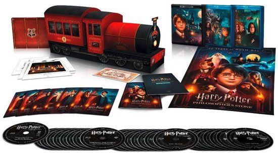 Warner Home Video Harry Potter - 1 - 7.2 Collection Train (4K Ultra HD Blu-ray) (Exclusief Bol.com)