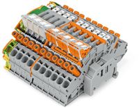 WAGO 2007-8873 Klemblok 112 mm Push-In-klem Meerdere kleuren 1 stuk(s)