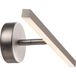 Nordlux Applique Murale Ip S13 40 Métal Acier Brossé, H. 9 - Ip44 - Module LED