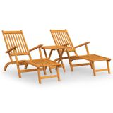 VidaXL Chaise de jardin en acacia