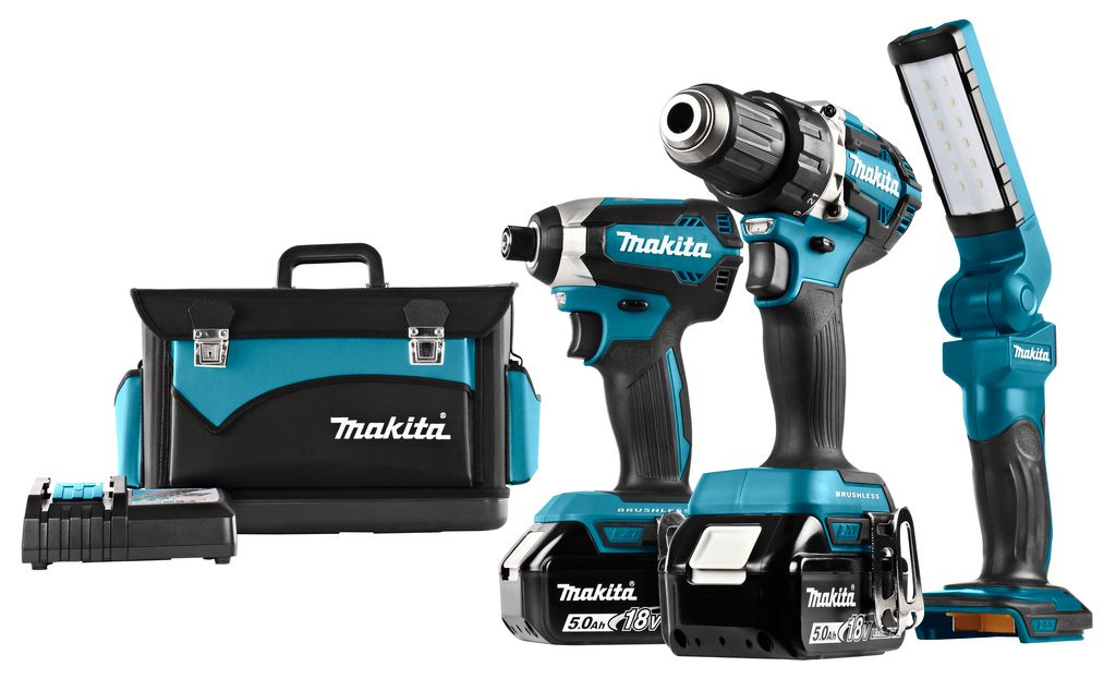 Makita 18 V Combiset boren en (slag)schroeven DLX3090T