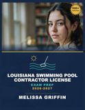 Louisiana Swimming Pool Contractor License Exam Prep 2026-2027