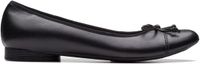 Clarks Loreleigh Rae - dames instapper - Zwart - maat 37 (EU) 4 (UK)