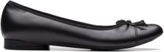 Clarks Loreleigh Rae - dames instapper - Zwart - maat 37 (EU) 4 (UK)