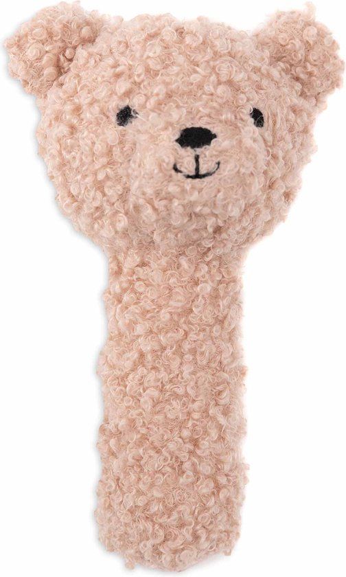 Jollein - Rammelaar Teddy Bear Wild Rose - 6+ maanden