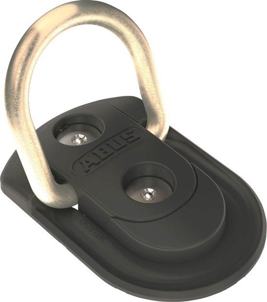 Abus WBA60 Vloeranker / Wandanker - Zwart - Gehard staal - 24 cm