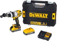 DeWalt DCD1007H2T - Schroefmachine - 18V - 169Nm - 2x5,0Ah