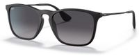 Ray-Ban RB4187 622/8G - Chris - zonnebril - Zwart / Grijs Gradiënt - 54mm