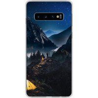 Samsung Galaxy S10 Seul en montagne bedrukt siliconen hoesje