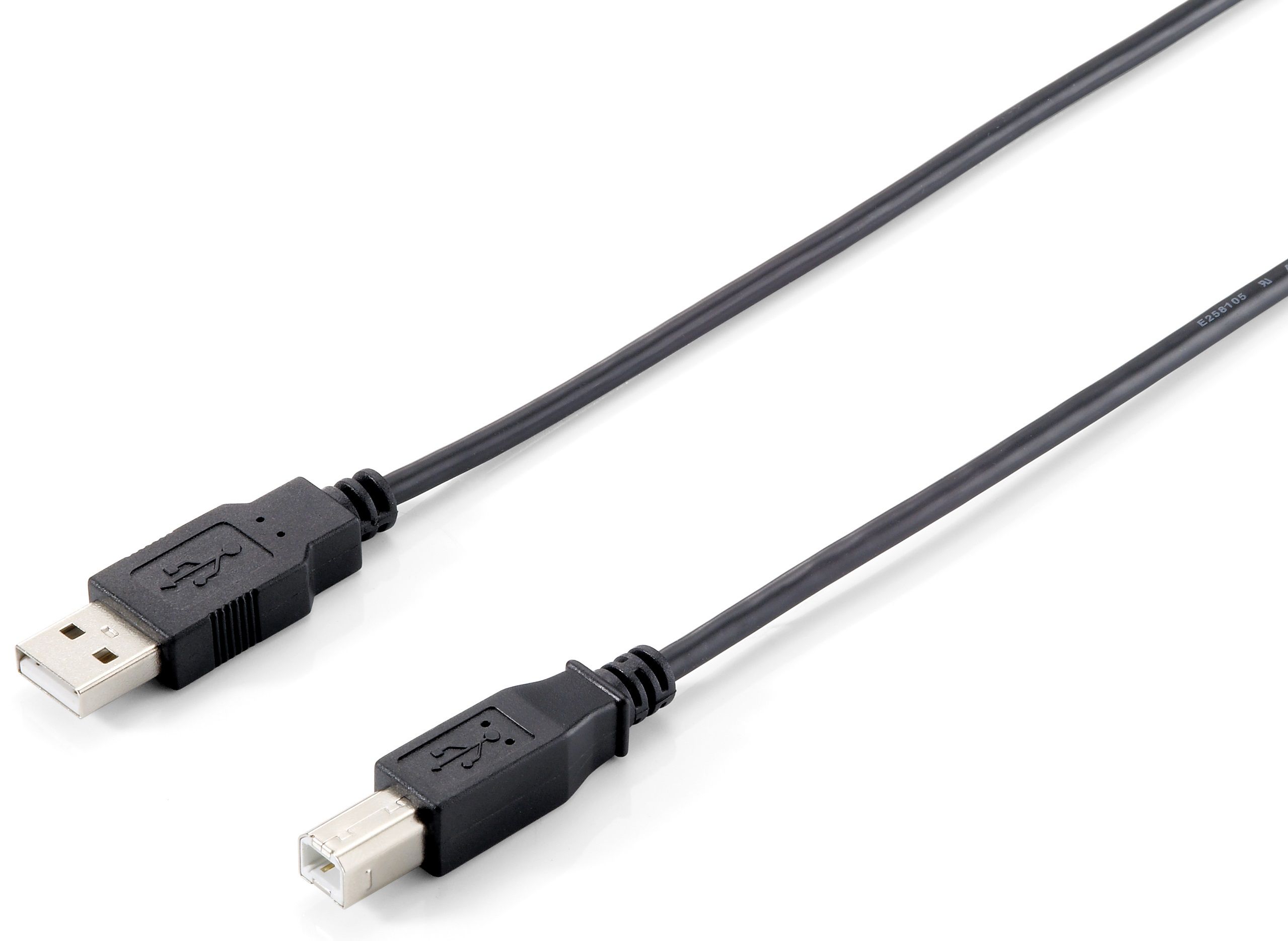 Equip USB 2.0 Type A to Type B Cable - 5m - Black