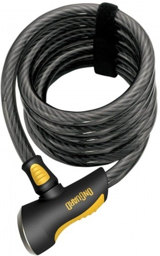 OnGuard Dobermann 8028 - Kabelslot - 185 cm - Zwart