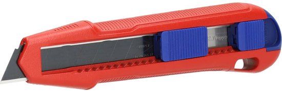 Knipex 90 10 165 BK CutiX Universeel Mes - 165 mm - Rood