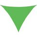 Voile d'ombrage 160 g/m² vert clair 3,5x3,5x4,9 m PEHD