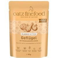 Catz finefood Classic Kitten Gevogelte 32x85 g