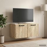 Maison Exclusive meuble TV mural en chêne Sonoma, 59,5 x 31 x 30 cm
