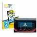BROTECT - Screenprotector voor Kia E-Niro 2020 Infotainment System - Folie Beschermfolie transparant 2 Stuks