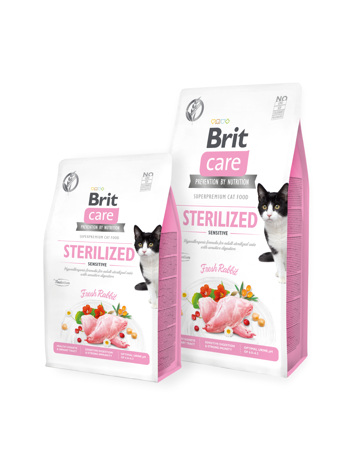 Brit Care Cat Grainfree Adult Sterilized Sensitive Fresh Rabbit 7 kg