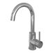 Brauer Brauer Chrome Carving wastafelkraan met ronde uitloop en ronde staaf chroom