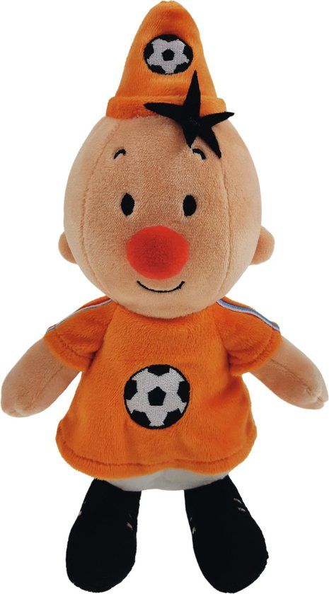 Bumba Knuffel Voetballer Nederland - 20 cm - Pluche