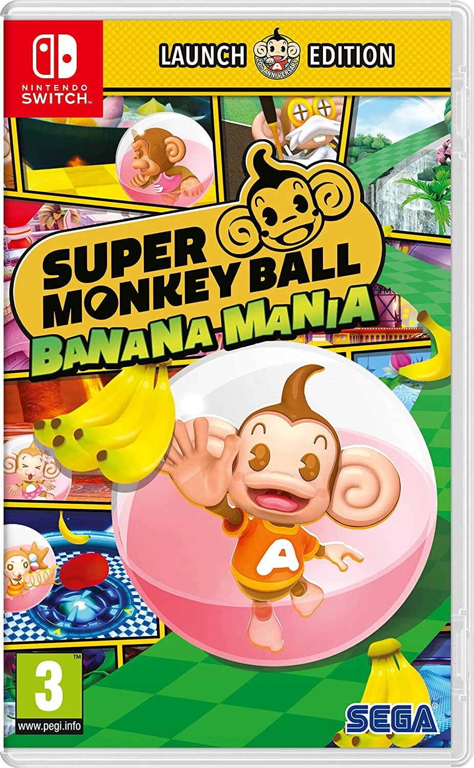 Sega super monkey ball banana mania - launch edition Nintendo Switch