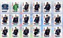 Topps Match Attax 2025 2026 Psg Ensemble complet de 18 cartes