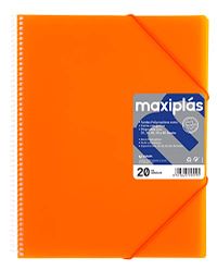Grafoplas 39833656 map met 30 hoesjes, oranje, A4