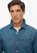 Superdry Essential Denim Overhemd Heren Lange Mouwen XXXL