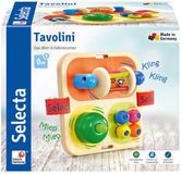 Selecta 62014 Tavolini, Motorisch Speelgoed Gemaakt van Hout, 14 cm
