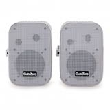SubZero SZS-P5Y 5 Passive Background Wall Speakers, White, Pair